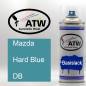 Preview: Mazda, Hard Blue, DB: 400ml Sprühdose, von ATW Autoteile West.